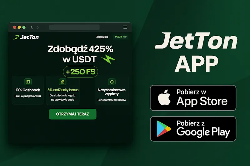 Jetton app dla urządzeń mobilnych